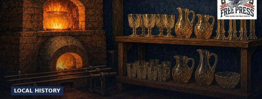Fostoria News Local history feature on Fostoria Glass Company with vintage glassware.